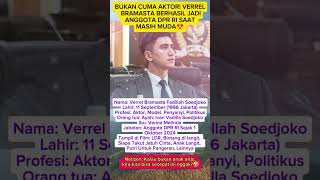 Download lagu BUKAN CUMA AKTOR! VERREL BRAMASTA BERHASIL JADI ANGGOTA DPR RI SAAT MASIH MUDA #artist mp3