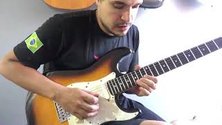 Video thumbnail for Captadores Fender Lace Sensor - Drive Sound - Red Ponte / Silver Meio / Blue Braço by Estevão Dourado
