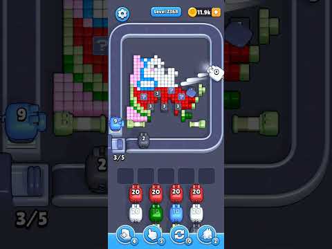 Pixel Flow Level 2368 Walkthrough