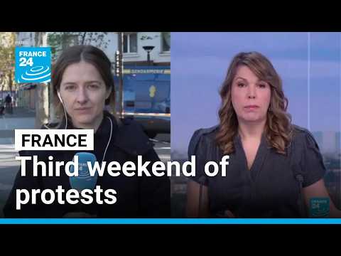 Third weekend of protests in France