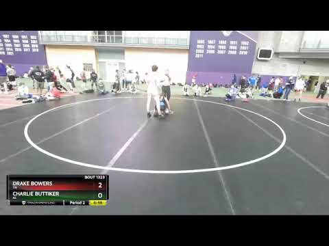 170 Lbs Cons. Round 1 - Charlie Buttiker, AL Vs Drake Bowers, TN 01bc