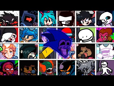 Endless but Every Turn a Different Character Sings 🎶 (FNF Endless but Everyone Sings It)