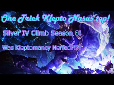 "Nerfed" Klepto Nasus silver climb!