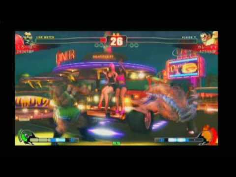 Clover (Boxer) vs. Curry Mama (E.Honda)