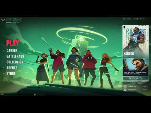 Valorant Episode 5 Act III (5.10) GCC Menu Screen and Theme