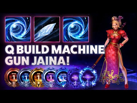 Jaina Ring - Q BUILD MACHINE GUN JAINA! -  Hardstuck Bronze 5 Adventures 2022