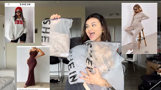 SHEIN FALL/ MATERNITY TRY ON HAUL🍂|34WEEKS PREGNANT, AFFORTABLE, FIRST IMPRESSION |