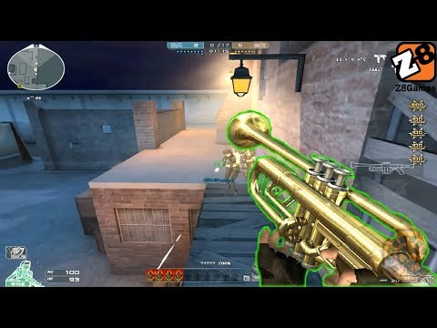 Crossfire  2.0 : AK47 Trumpet - Hero Mode X - Tiền zombie V4