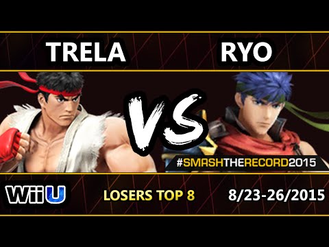 STR2015 - SU | Trela (Ryu) Vs. Ryo (Ike) SSB4 Losers Top 8 - Smash Wii U