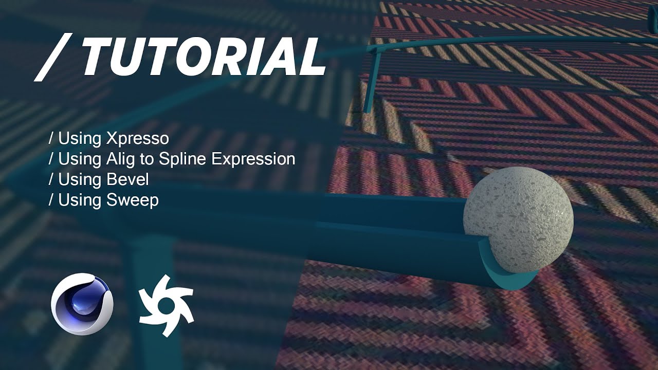 Rolling Ball Animation [Cinema 4D Tutorial]