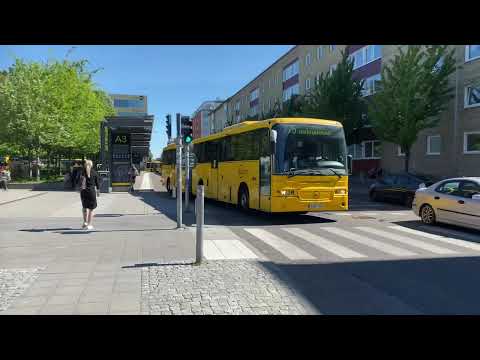 Nobina 6816 avgår Uppsala Centralstation