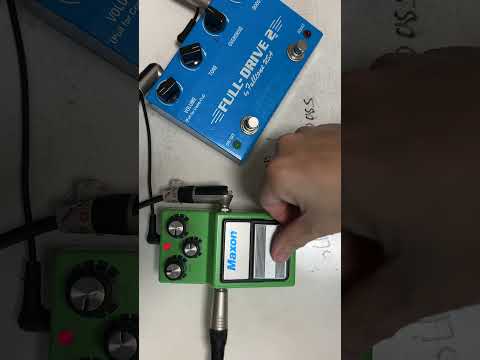 Maxon OD9 vs Fulltone FD2 #Telecaster #Marshall #overdrive  #truebypass #shorts