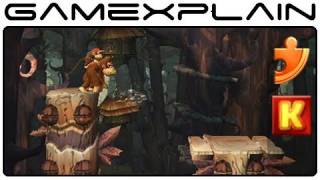 Donkey Kong Country Returns: 5-4 Tippin' Totems (Puzzle Pieces, KONG Letters Guide, Walkthrough)