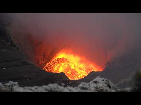 Lava Lake Destroyed on Niri Mbwelesu Crater