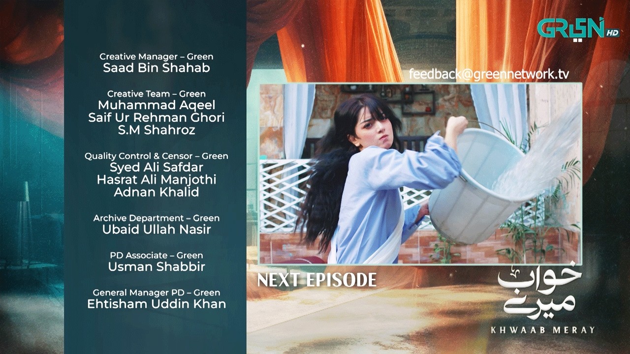 Khwaab Meray Episode 02 Teaser | 28th April 2026 | Alizeh Shah - Azfar Rehman | Green Entertainment