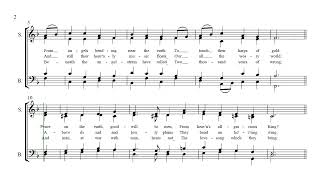 It came upon a midnight clear (arr. Willcocks) - SATB learning aid
