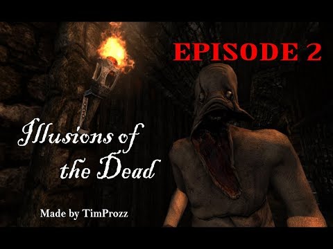 CREEPY GLOWEY EYE THING! AMNESIA CUSTOM STORYtime ILLUSIONS OF THE DEAD ep 2
