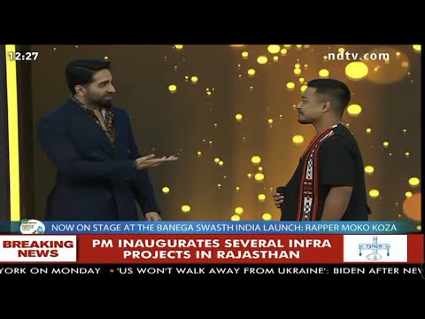 'Boy From The Hills' and 'Naga Manu' LIVE on NDTV with Ayushmann Khurrana as the guest.