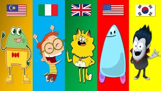 Cartoons From Different Countries | Pt.57