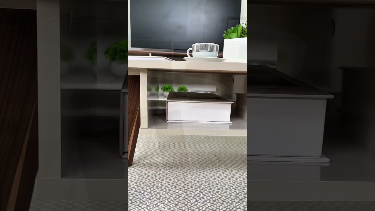 Thumbnail do vídeo - Mesa de Centro Diva - Off White C / Cedro