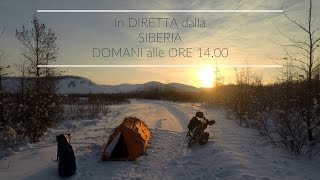 Collegamento live Siberia/Bolivia con Dino Lanzaretti, Darinka Montico e le loro biciclette!