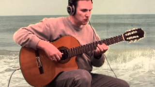 Video thumbnail for A Whole New World Nylon String Guitar (Yamaha CGX171CCA) by GuitarLessonsUS