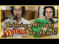 Unboxing $57,000 Box of Magic the Gathering Cards + Basics of Card Grading