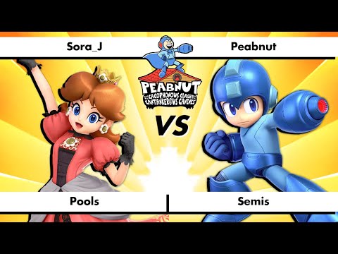 Peabnut C.C.C.C. - Pools Winners Semi Final - Sora_J (Daisy) vs Peabnut (Mega Man)