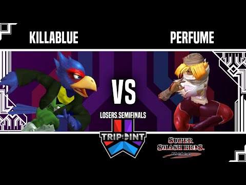Tripoint Smash 214 - Losers Semifinals - Killablue(Falco) Vs. Perfume(Sheik)