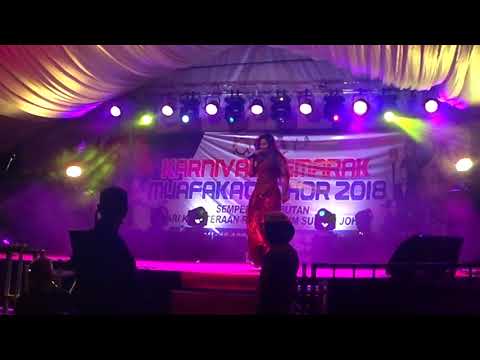 Konset. Yeni Mustika Indonesia dikarnival Semarak Muafakat Johor 2018 Pontian