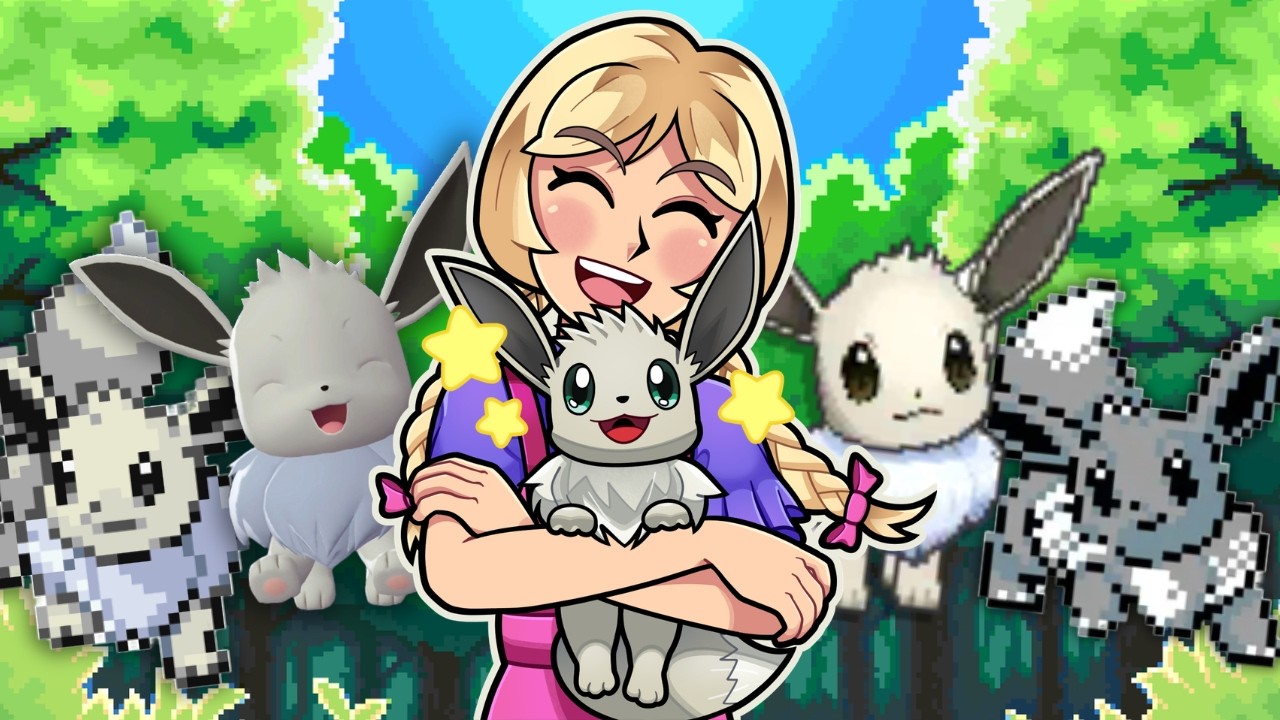 I Shiny Hunted all 8 Eeveelutions in 8 Different Pokémon Games