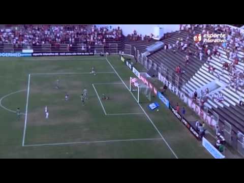 Santa vence Vitória da Conquista na estreia (SANTA CRUZ 3X2 VITÓRIA DA CONQUISTA 18/01/2014)