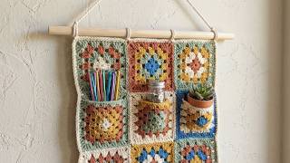 Amazing Granny Square Wall Hanging Ideas | Easy Crochet Patterns & DIY Inspiration