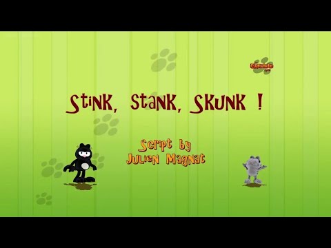 The Garfield Show | EP205 - Stink, Stank, Skunk!
