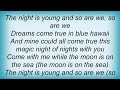 Andy Williams - Blue Hawaii Lyrics