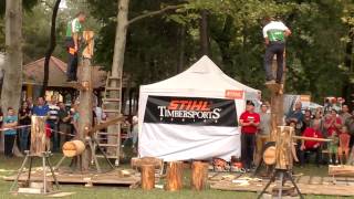 preview picture of video '2014.09.06. Soponya - STIHL Timbersports bemutató, 2. rész'