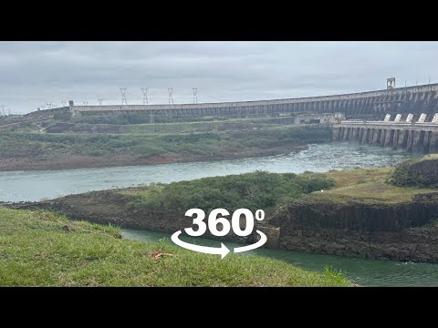 360 view of the inside of Itaipu Dam in the Special Tour visit.