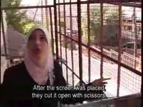 Documentary: The Actions of Settlers in Hebron (Tel Rumeida)