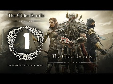 The Elder Scrolls Online Tamriel Unlimited Gameplay Walkthrough Part 1(PS4 XBOX ONE)