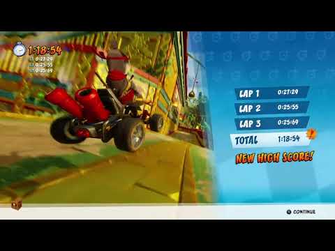 (CTR:NF) Papu's Pyramid 1:18.54