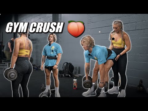 GYM CRUSH TAKES ME THROUGH INSANE LEG DAY