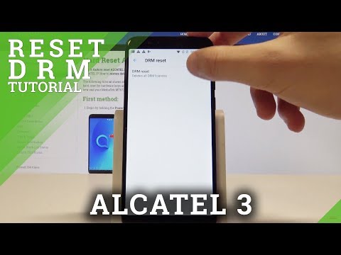 How to Reset DRM on ALCATEL 3 - Remove All Certificates