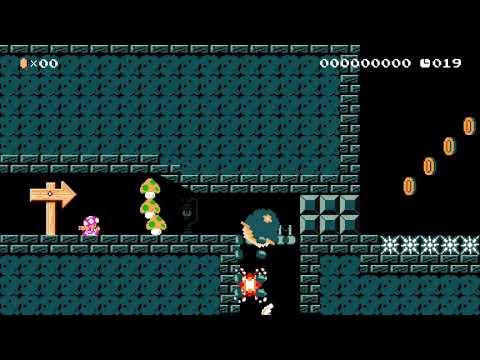 Beetle + Black (20sec) by はに一☆あんどみるく [Super Mario Maker 2]