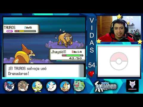 Pokemon Diamante MEGALOCKE Ep. 8: El toro indomable