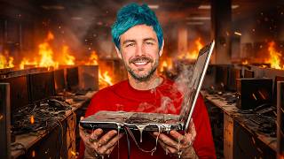 Computadoras de Estafadores Derritiéndose