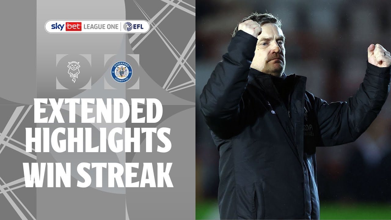 Lincoln City vs Stockport County Highlights