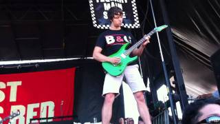 Poor Millionaire - August Burns Red - Toronto, Warped Tour 2011 (HD)