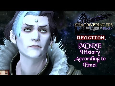 MORE History According to Emet - Krimson KB Reacts - FFXIV Shadowbringers Reactions