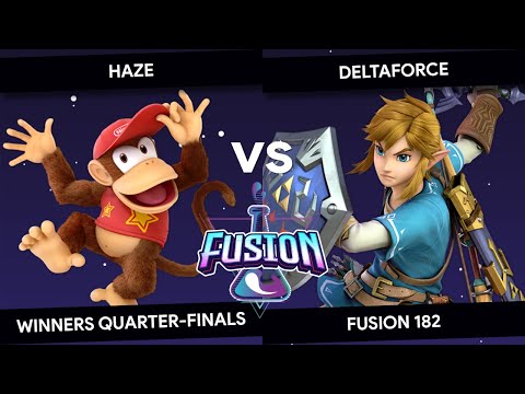 Fusion # 182 - Haze (Diddy Kong) vs Deltaforce (Link) - Winners Quarter-Finals