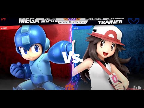 Clemson Smash Series 28 - WQ - pP | Peabnut (Mega Man) vs. ReadRanger (Pokemon Trainer) - SSBU